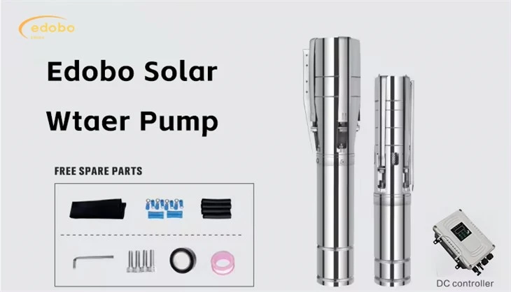 फार्म के लिए 1.5 एचपी डीप वेल सोलर वॉटर पंप