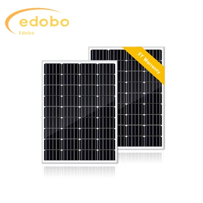 टिकाऊ संरचना 100W सौर पैनल