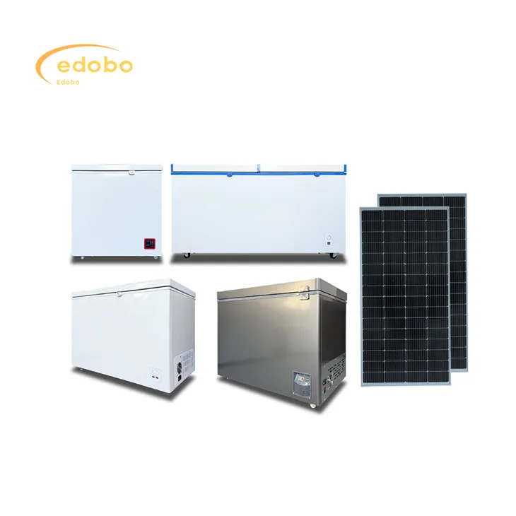 सोलर पावर फ्रीजर डीसी पावर कंप्रेसर बैटरी चालित रेफ्रिजरेटर
