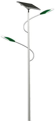 Solar Lamp Solar Powered Street Light With Lithium Battery Black Panel best